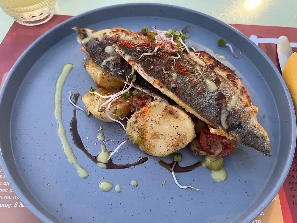 Santorini Greek cuisine